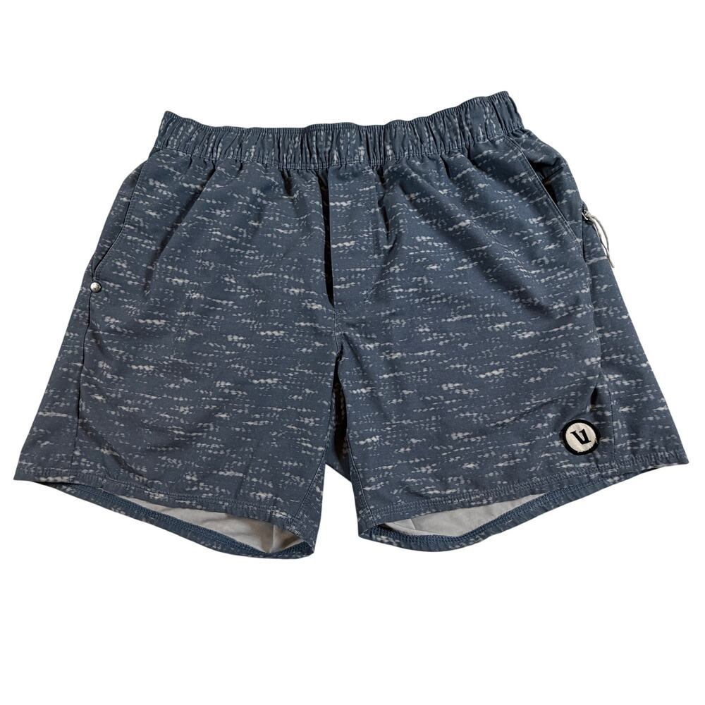Vuori Cape Swim Short Style #V369) versatile 6” unlined volley Blue Men’s Sz S